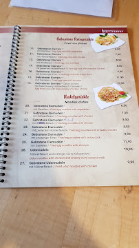 Asia Gourmet à Heidenheim carte