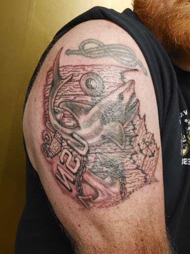 Explore name tattoos ideas, creative tattoo ideas in Milwaukee, available at Bay Street Tattoo Co.