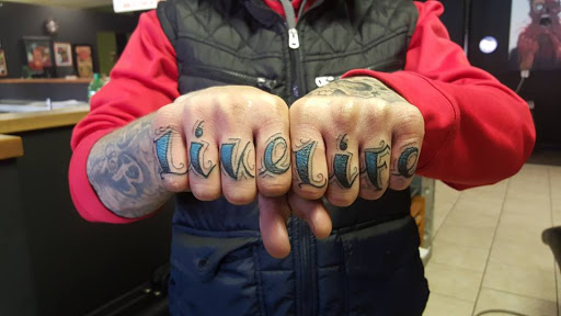 Explore queen tattoo ideas, creative tattoo ideas in Lincoln, available at Electric Buffalo Tattoo