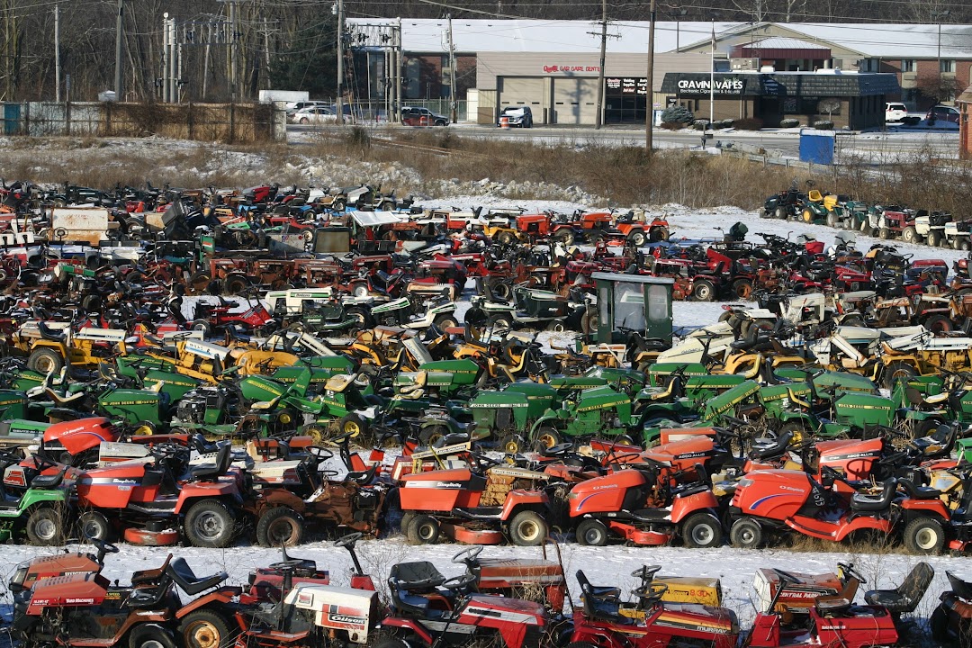 ALMOST HEAVEN LAWN MOWER GRAVEYARD