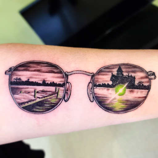 Explore star wars sleeve tattoo ideas, creative tattoo ideas in Fleetwood, available at Fodor Ink Tattoo Studio