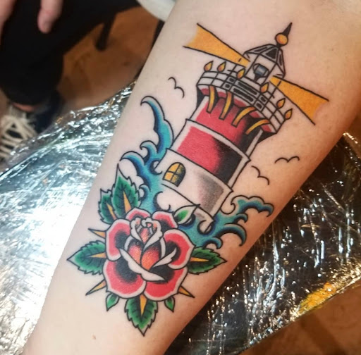 Explore peony tattoo ideas, creative tattoo ideas in Charlotte, available at Canvas Tattoo & Art Gallery