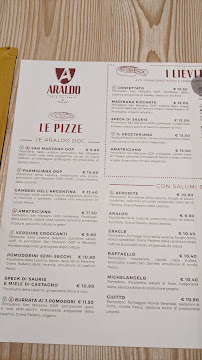 Menu du Araldo Verona à Bosco Chiesanuova
