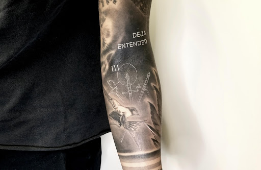 Explore libra tattoo ideas for men, creative tattoo ideas in Sunnyvale, available at Greego tattoo