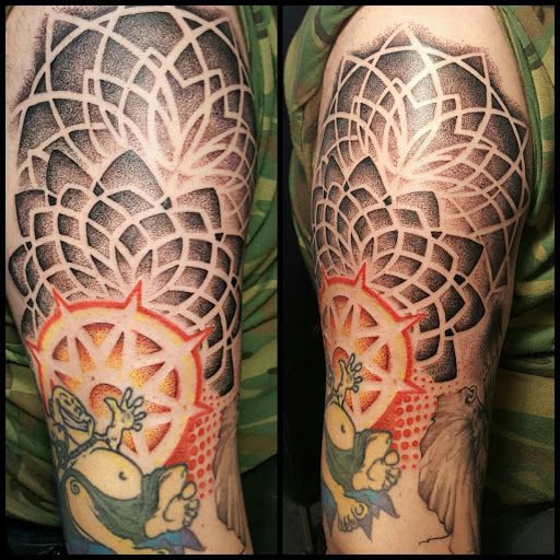 Explore healthcare tattoo ideas, creative tattoo ideas in Fuquay Varina, available at 401 Tattoo and Antiquities