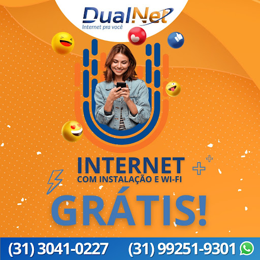 Logo da empresa - DualNet Internet