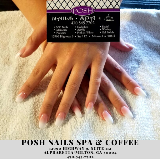 Nail Salon «POSH Nails, Spa & Coffee», reviews and photos, 12990 GA-9 #112, Alpharetta, GA 30004, USA