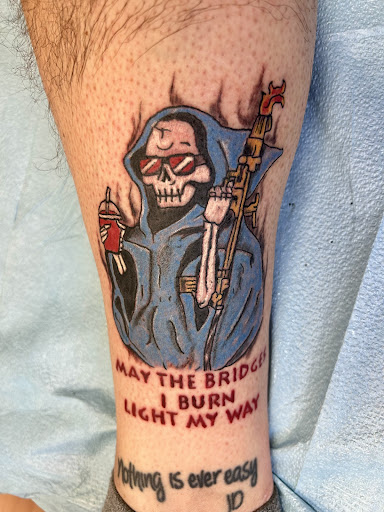 Explore tattoo ideas half sleeve, creative tattoo ideas in Seneca, available at Rotation Tattoo