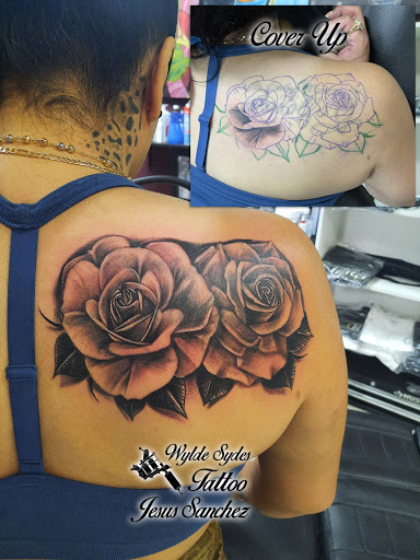 Explore cross wrist tattoo ideas, creative tattoo ideas in San Diego, available at Wylde Sydes Tattoo & Body Piercing