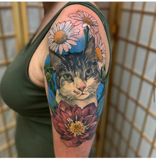 Tattoo Shop «San Antonio Rose Tattoo», reviews and photos, 320 Kitty Hawk Rd, Universal City, TX 78148, USA