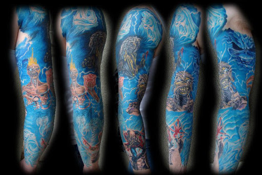 Explore tattoo ideas for your dog, creative tattoo ideas in Jacksonville, available at Electric Legacy Tattoo