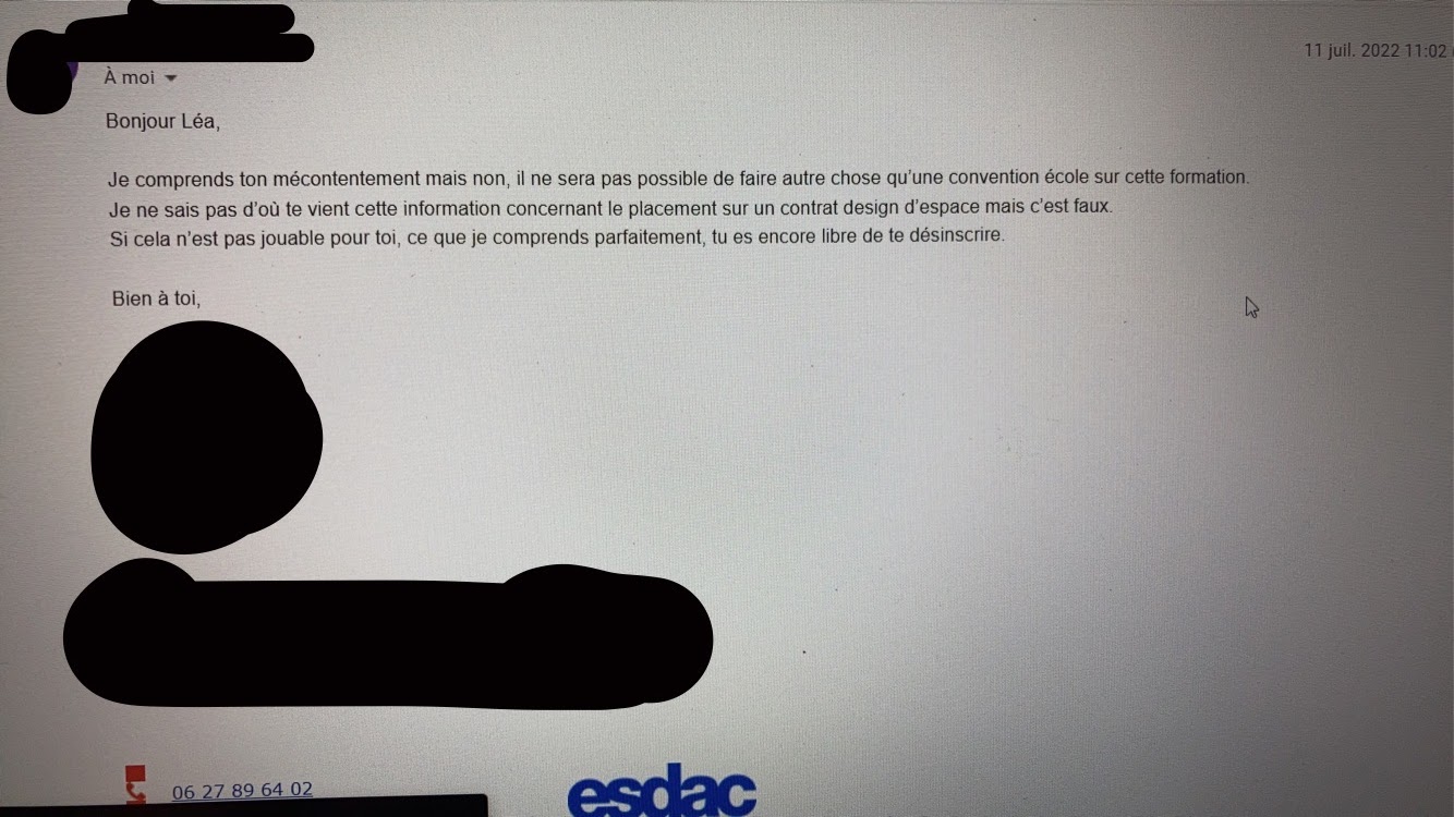 Photo n° 1 de l'avis de Léa.a fait le 22/07/2022 à 10:27