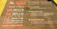 Kinii à Horbourg-Wihr menu