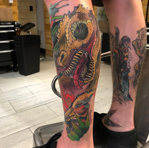 Explore clock tattoo ideas for guys, creative tattoo ideas in New York, available at Red Baron Ink Tattoo and Piercing