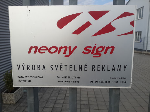 Neony sign a.s.