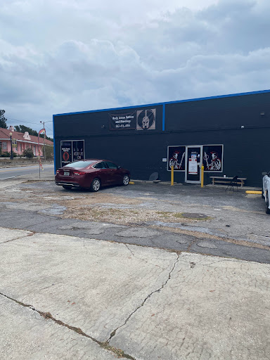 Explore dark knight tattoo ideas, creative tattoo ideas in Lake Wales, available at Body Armor Tattoo & Piercings