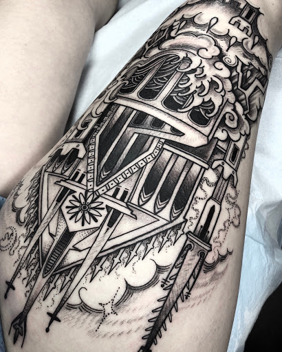 Explore tattoo ideas for men hand, creative tattoo ideas in Winter Park, available at Tim Lease Custom Tattoos