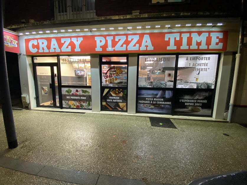 Crazy Pizza Time à Amiens
