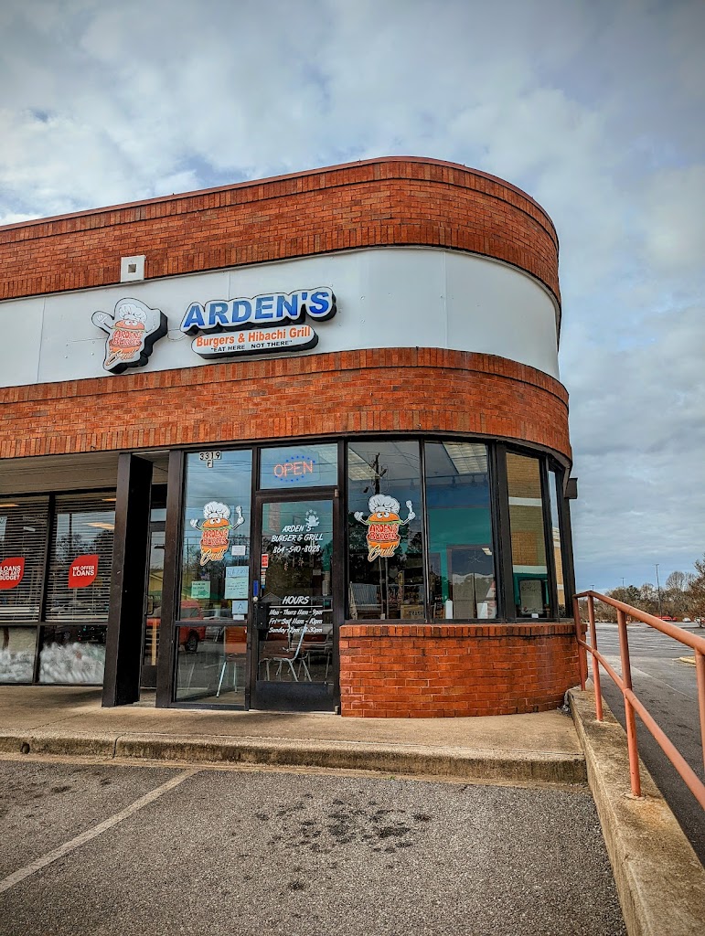 Arden's Burger & Grill Anderson, SC 29621 Menu, Hours, Reviews and
