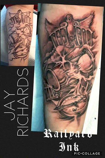 Explore tattoo ideas birthdays, creative tattoo ideas in Roanoke, available at RailYard INK