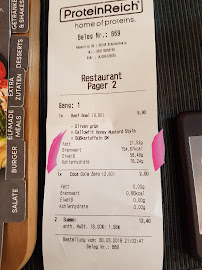 ProteinReich GmbH à Braunschweig menu