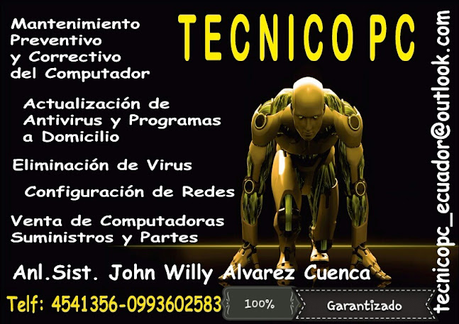 Opiniones de Técnico PC en Guayaquil - Tienda de informática