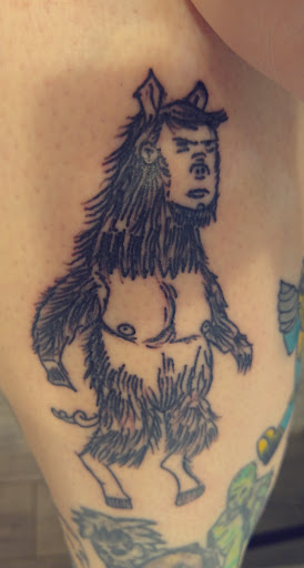 Explore tanning tattoo ideas, creative tattoo ideas in Mason City, available at Technicolor Tattoo Studio