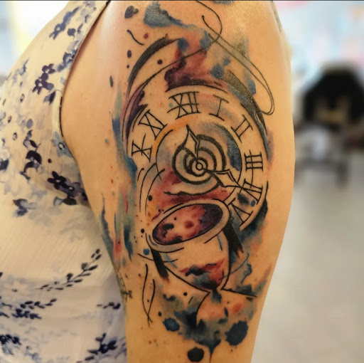Explore irish tattoo sleeve ideas, creative tattoo ideas in Palm Harbor, available at Angry Owl Tattoo and Piercing