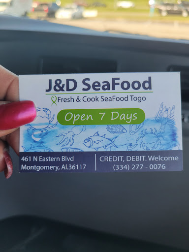 Seafood Market «J&D Seafood», reviews and photos, 461 Eastern Boulevard Frontage Rd A, Montgomery, AL 36117, USA