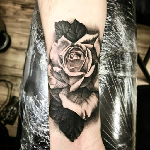 Tattoo Shop «Two Headed Dog Tattoo Studio», reviews and photos, 189 Changebridge Rd #3, Montville, NJ 07045, USA