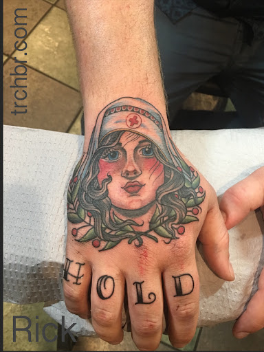 Explore back tattoo placement ideas, creative tattoo ideas in Providence, available at The Torchbearer Tattoo