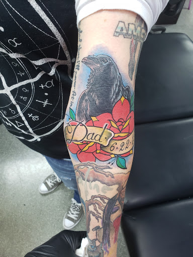 Explore las vegas tattoo ideas, creative tattoo ideas in Springfield, available at Area 51 Tattoo