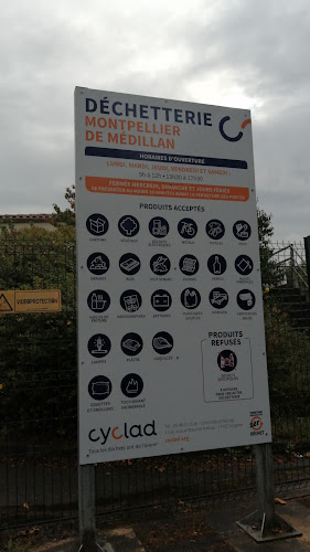 Centre de recyclage Déchetterie Montpellier De Médillan Montpellier-de-Médillan