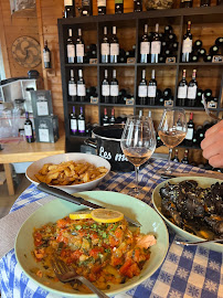 Plats et boissons du Restaurant de plats à emporter Le cabanon et sa cave à vin à Lacanau - n°2