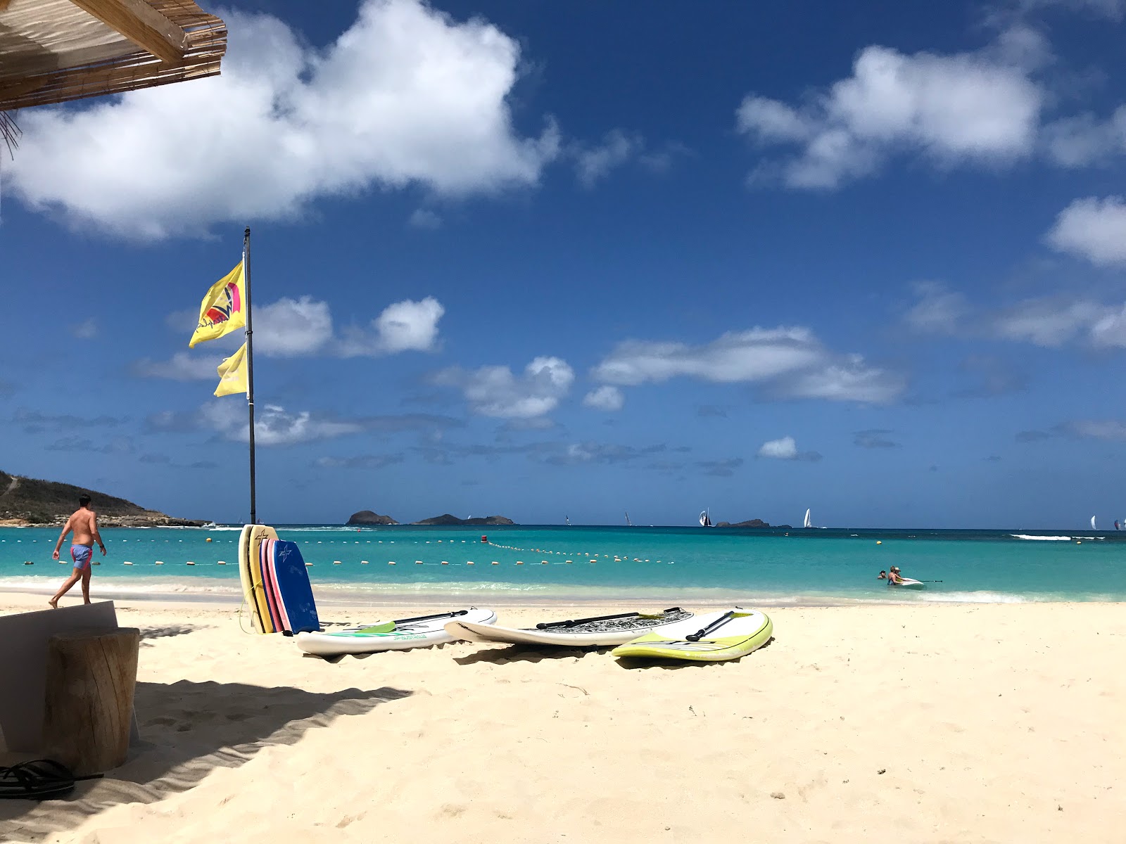 Foto von Saint-Jean beach und die siedlung