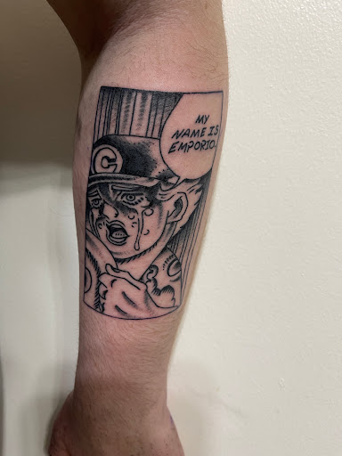 Explore patchwork tattoo ideas, creative tattoo ideas in Richmond, available at All For One