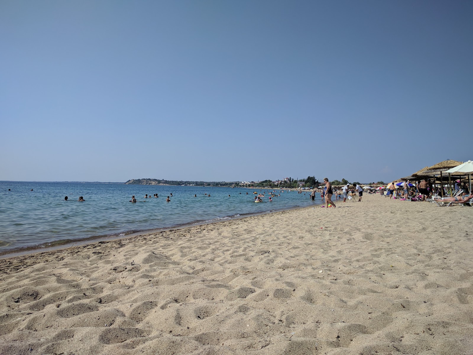 Fotografie cu Nea Iraklia beach - recomandat pentru călătorii în familie cu copii