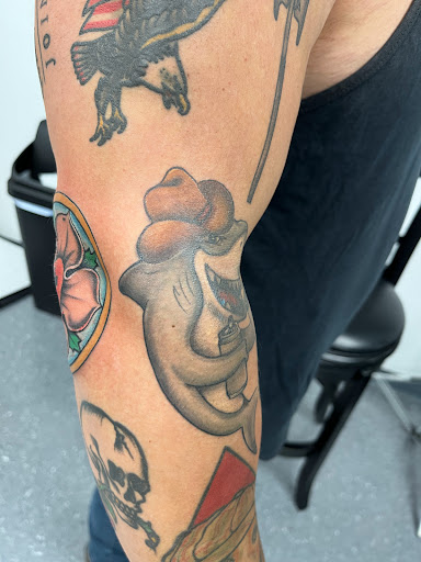 Explore sun and moon tattoo ideas, creative tattoo ideas in La Vista, available at InkedUp Needles