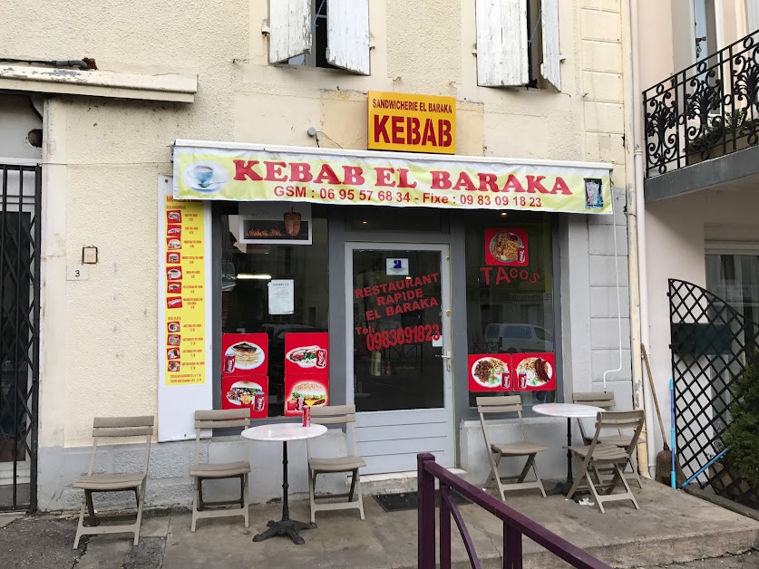 Kebab El Baraka à Clairac