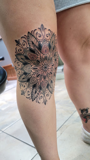 Explore anime sleeve tattoo ideas, creative tattoo ideas in Yakima, available at Wallflower Body Piercing & Crazy Ink Tattoo