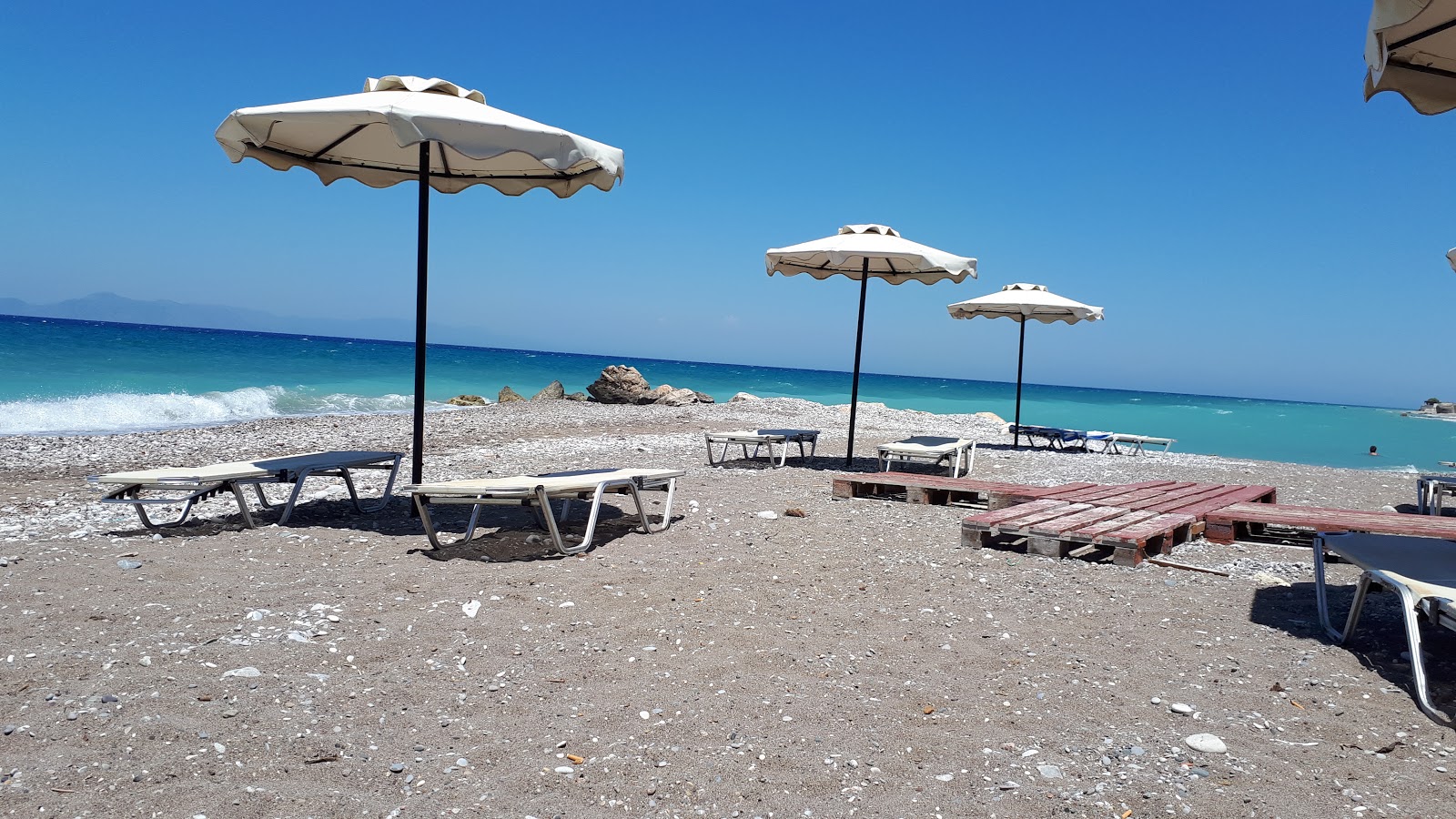 Zdjęcie Paradisi Beach z poziomem czystości dość czysty