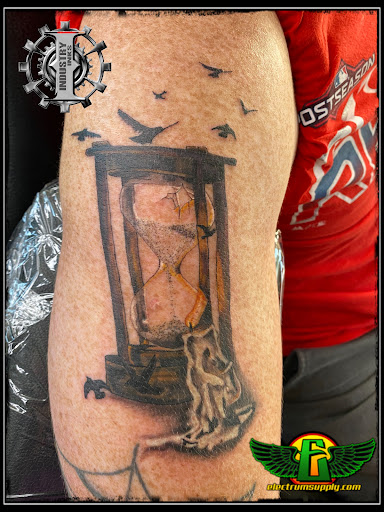 Explore cat tattoo ideas for guys, creative tattoo ideas in Moweaqua, available at Fleshwound Tattoo