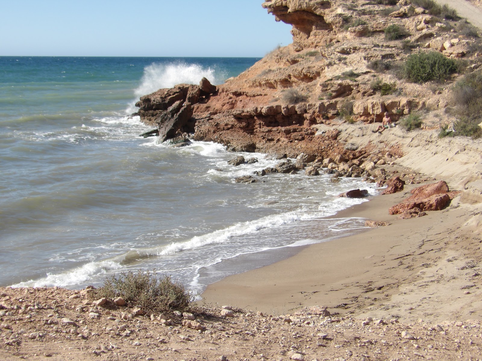 Playa Hondon del Fondo'in fotoğrafı biraz temiz temizlik seviyesi ile