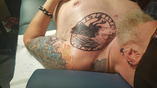 Explore kaneki tattoo ideas, creative tattoo ideas in Bend, available at Monolith Tattoo Studio