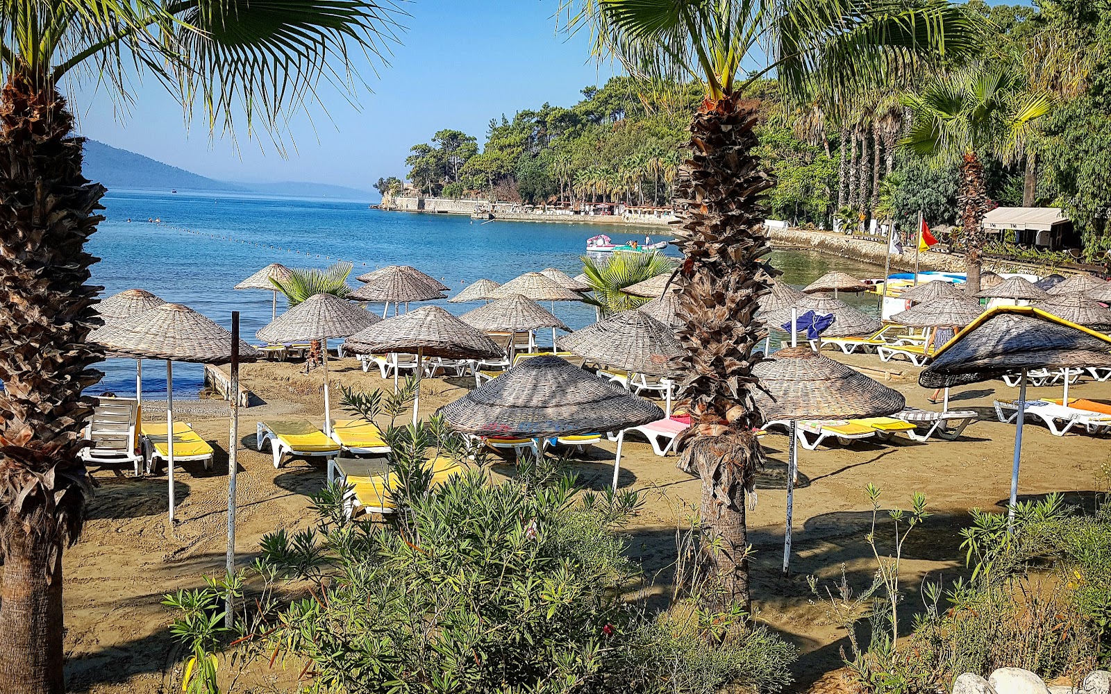 Photo of Akyaka beach and its beautiful scenery