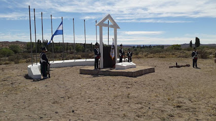Memorial que recuerda el emplazamiento del Fortín Cobun-có