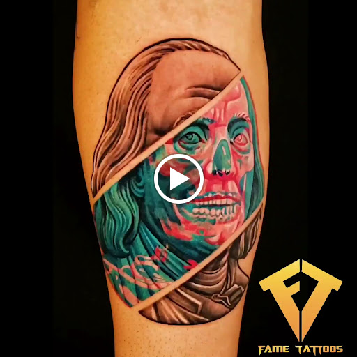 Explore chest tattoo filler ideas, creative tattoo ideas in Hialeah, available at Fame Tattoos