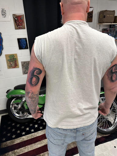 Explore chinese symbol tattoo ideas, creative tattoo ideas in Orland, available at K1LL3R ARTW0RK