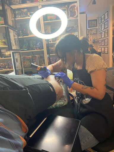 Explore pine tree tattoo ideas, creative tattoo ideas in Honolulu, available at Aloha Tattoo Waikiki Hilton Hawaiian Village Rainbow Bazaar