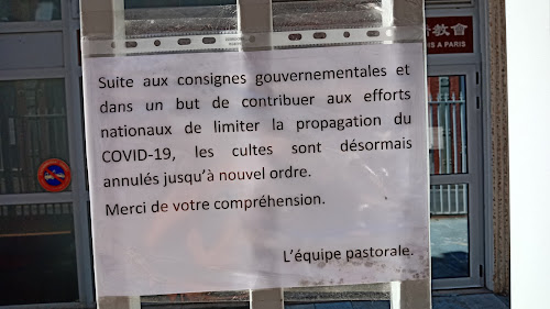 Eglise Évangélique Des Chinois À Paris à Paris